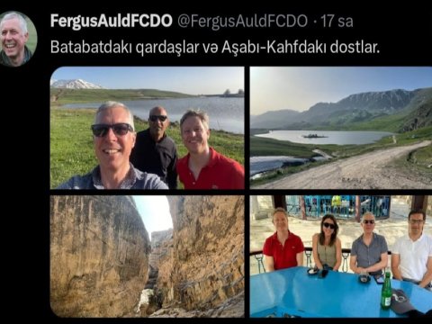 ​​​​​​​Britaniya səfiri Naxçıvana səfər edib - FOTO