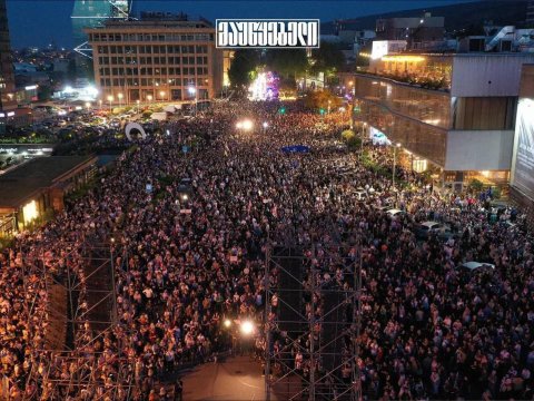 Gürcüstanda “Avropaya hə! Rusiyaya yox!”