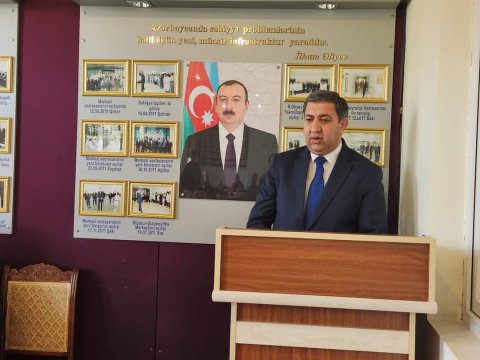 YAP Kəlbəcər rayon təşkilatına Zərifə Əliyevanın xatirəsi anılıb - FOTO