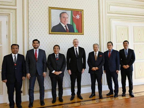 Prezident daha bir qəbul keçirdi