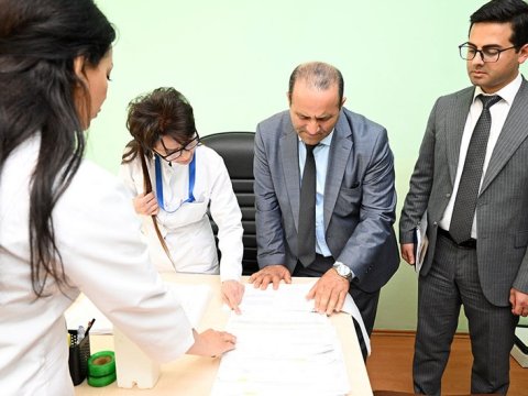 Ombudsman nümayəndələri Baş Klinik Hospitalda