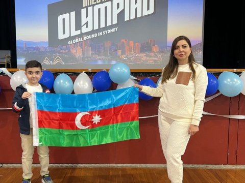 Azərbaycanlı şagird Sidneydə olimpiada qalibi oldu
