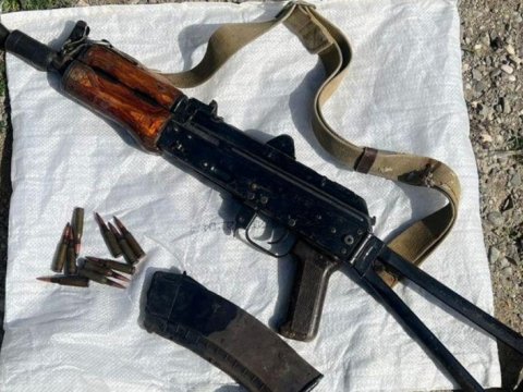 Binəqədidə AKS avtomatı aşkarlandı