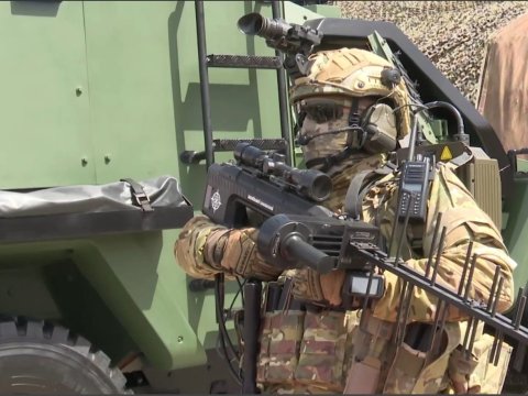 Azərbaycan xüsusi təyinatlılarında Türkiyə silahları - VİDEO