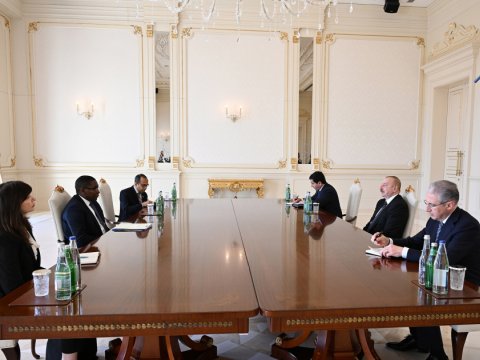 Prezident BMT Baş katibinin xüsusi müşavirini qəbul edib