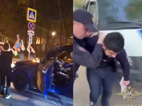 Küçənin ortasında 