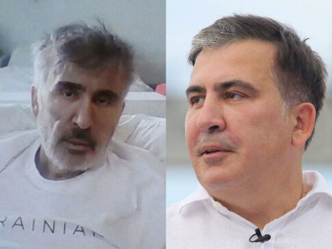 Saakaşvili Tiflisdəki etirazçılara çağırış etdi