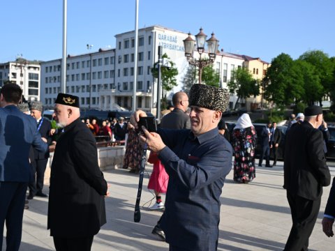 Dini liderlər Xankəndidə - FOTOLAR