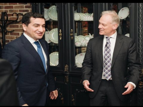 Hikmət Hacıyev Avropa rəsmisini qəbul etdi - FOTO