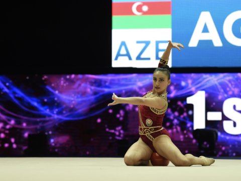 Gimnastımız Avropa Kubokunda finala yüksəldi