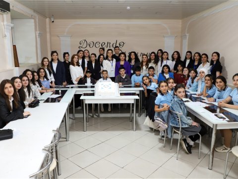 ADU-da tələbə-şagird konfransı keçirilib - FOTO