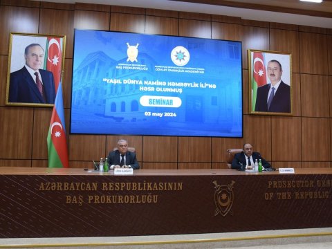 Baş Prokurorluqda 