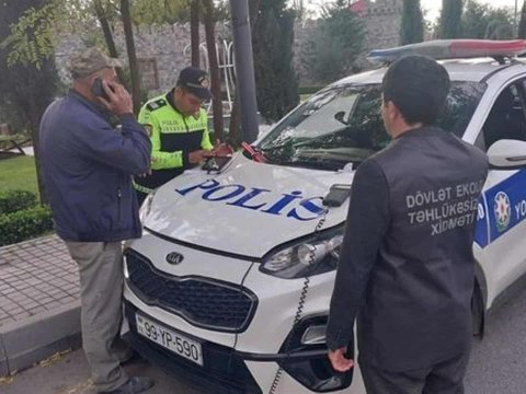 Yol polisindən havanı çirkləndirən maşınların sürücülərinə ÇAĞIRIŞ