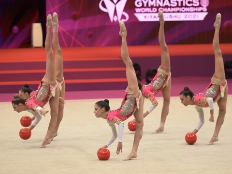 Bədii gimnastika üzrə Avropa Kuboku yekunlaşır