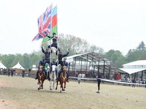 Qarabağ atları Britaniyada - FOTOLAR