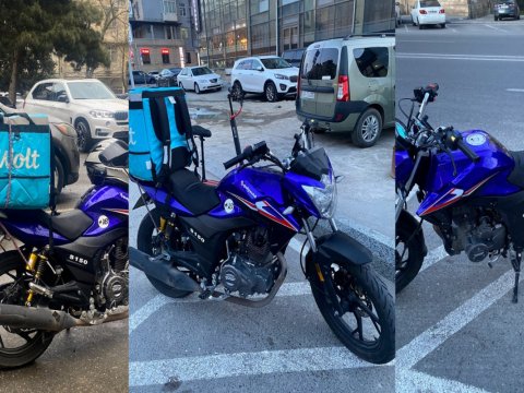 Taksi sürücülərini aldadan və motosiklet oğurlayan şəxslər saxlanıldı - VİDEO