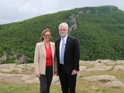 ABŞ səfiri Şuşadan paylaşım etdi: 