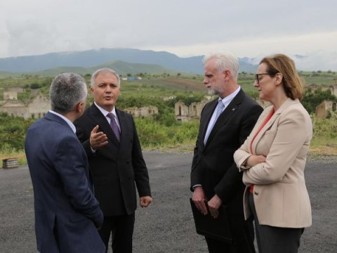 Füzulidə dağıntıların miqyasını görəndə çox təsirləndim - ABŞ səfiri