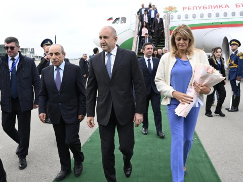 Bolqarıstan Prezidenti Azərbaycana GƏLDİ