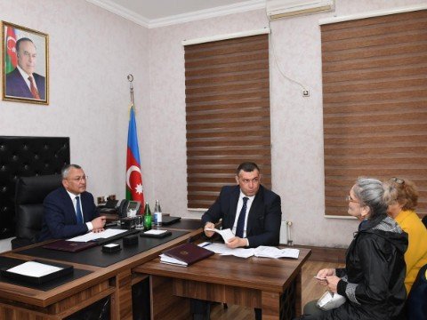 Komitə sədri vətəndaşların növbəti qəbulunu keçirib - FOTO