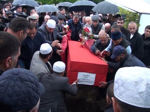 Şəhidimizin nəşi 30 ildən sonra doğma kəndində dəfn edildi - FOTOLAR