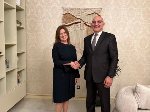 Elçin Əmirbəyov İsrailin XİN nümayəndəsi ilə Yaxın Şərqdəki vəziyyəti müzakirə etdi 