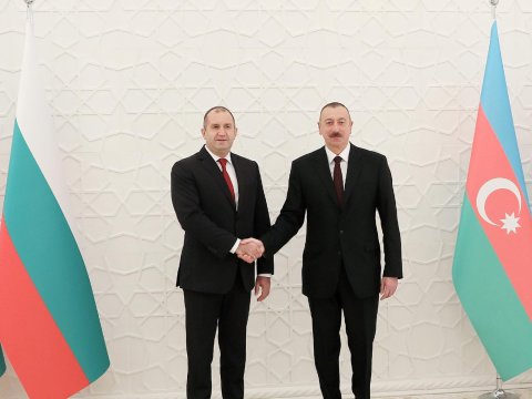 Bolqarıstan Prezidentinin rəsmi qarşılanma MƏRASİMİ