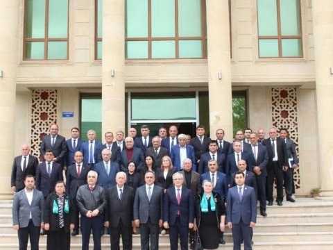 Goranboyda Heydər Əliyevin 101-ci ildönümü qeyd edilib - FOTO