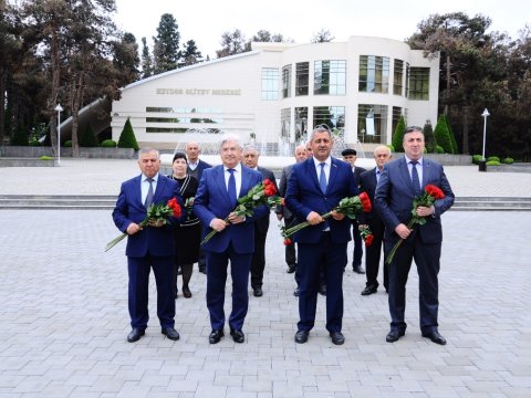 Naftalan Şəhər Ağsaqqallar Şurasının illik hesabat iclası keçirilib - FOTO