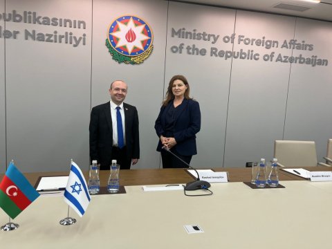 Azərbaycanla İsrail arasında məsləhətləşmələr