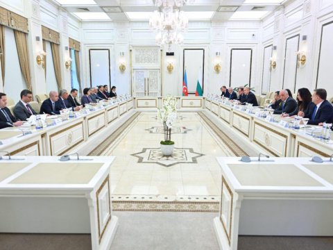 Sahibə Qafarova Bolqarıstan Prezidenti ilə görüşüb - FOTO