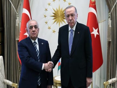 Ərdoğan Əli Əsədovu qəbul edib