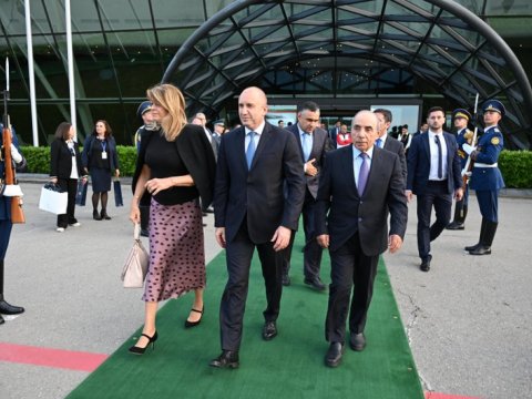 Rumen Radevin Azərbaycana səfəri başa çatdı 