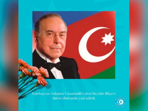 Türk Dövlətləri Təşkilatından Heydər Əliyevlə bağlı PAYLAŞIM
