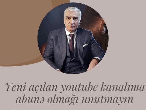 İlham Namiq Kamal yutub kanalı AÇDI
