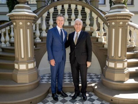 Ermənistan prezidenti Kaliforniya qubernatoru ilə GÖRÜŞDÜ