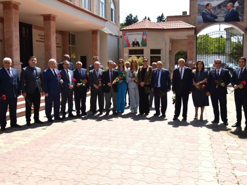 Kooperasiya universitetində Heydər Əliyevin xatirəsi yad olunub - FOTO
