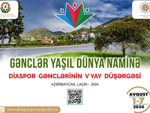 Diaspor Gənclərinin V Yay Düşərgəsi Laçında keçiriləcək - VİDEO