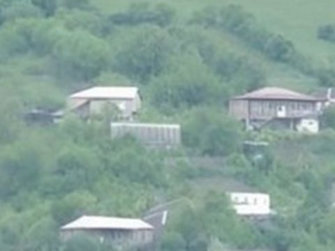 Ermənistandan 1 kilometr məsafədə yerləşən kənd - VİDEO