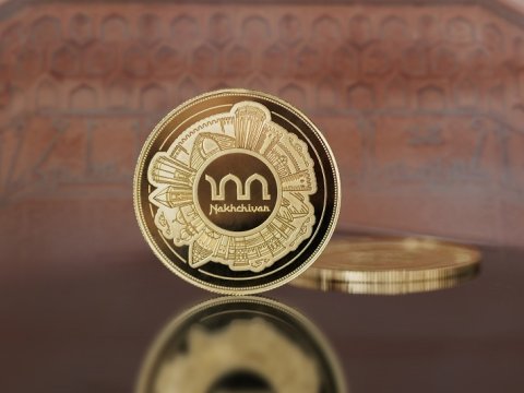 “AzerGold”un növbəti qızıl sikkəsi Naxçıvanın 100 illiyinə həsr olunub