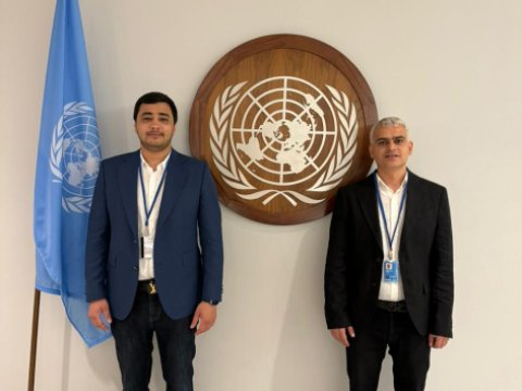 Beynəlxalq Avrasiya Mətbuat Fondunun nümayəndələri BMT-nin baş qərargahında