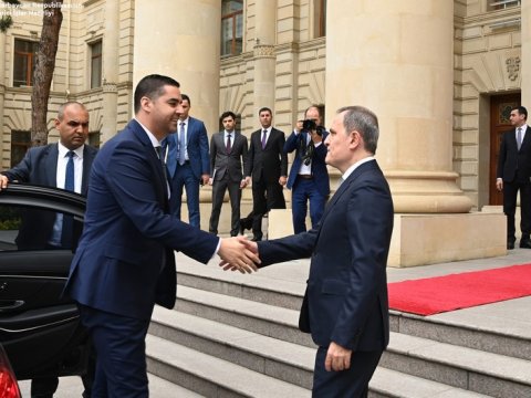 Ceyhun Bayramov ATƏT-in sədri ilə görüşüb - FOTO