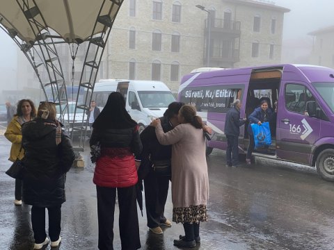 Növbəti köç karvanı Şuşa şəhərinə çatıb - FOTO