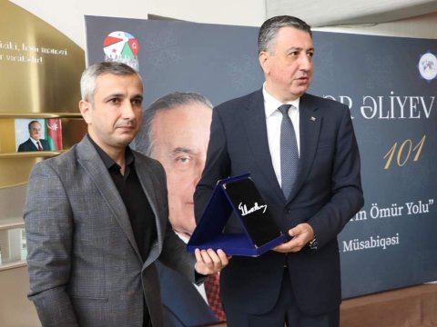 Heydər Əliyevin anadan olmasının 101 illiyi Gürcüstanda qeyd edilib - FOTO