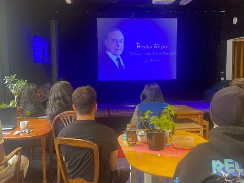 Stokholmda Ümummilli Lider anadan olmasının 101 illiyi qeyd edilib