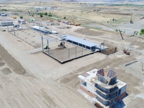 Laçın Hava Limanında tikinti işlərin 65  faizi görülüb