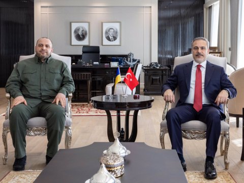 Hakan Fidan Umerovla danışıqlar APARDI 