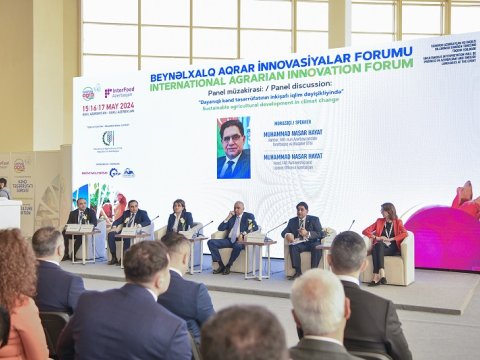Bakıda “Beynəlxalq Aqrar İnnovasiya Forumu” keçirilir - FOTO