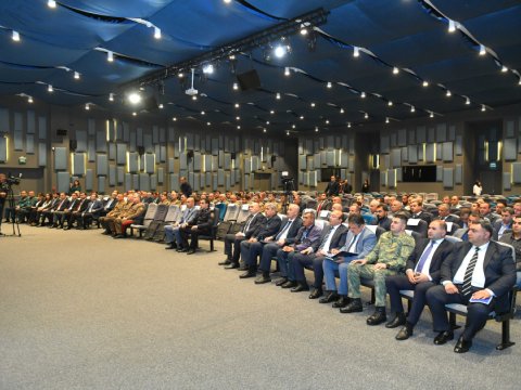 Ağdam şəhərində regional müşavirə keçirilib - FOTO