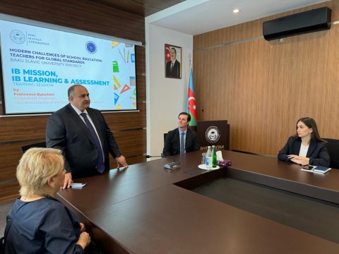 BSU-da tələbələrə sertifikatlar verildi - FOTO